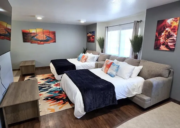 Ferienhaus Hot Tub, Game Room, Kayaks, Boat Parking, Backyard, King, Fire Pit, Pets, Wd Page